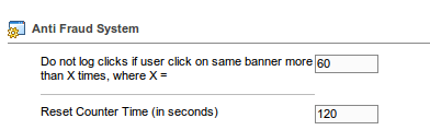 Basic Anti Fraud click system