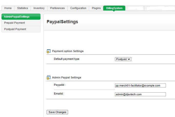 Billing System