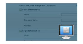 Admin Control Panel for User Profile Targeting